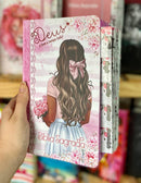 Bíblia Feminina Letra Gigante Capa Semiflexivel Com Abas Adesivas Feminina - Deus é bom