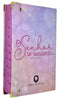 Bíblia Feminina Capa Semiflexivel Com Elástico Rosa e Medalhão Letra Gigante Com Índice - O Senhor Te Sustenta