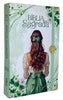 Bíblia Feminina Capa Semiflexivel Com Elástico Verde e Medalhão Letra Gigante Com Índice - Sou Amada