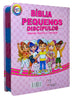 Bíblia Pequenos Discípulos Rosa Infantil Letra Comum Capa Dura Com Harpa e Índice Feminina Arc