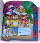 Bíblia Pequenos Discípulos Rosa Infantil Letra Comum Capa Dura Com Harpa e Índice Feminina Arc