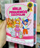 Bíblia Pequenos Discípulos Rosa Infantil Letra Comum Capa Dura Com Harpa e Índice Feminina Arc