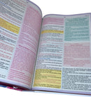 Bíblia De Estudo Para o Cotidiano Da Mulher Branca Capa Dura Letra Gigante - NVA