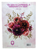 Bíblia Sagrada Feminina Leão Buquê Flores "Seja Forte e Corajosa"  Letra Normal Capa flexível - Nva Nova Versão Almeida Atualizada