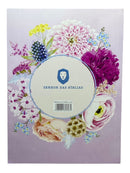 Bíblia Sagrada Feminina Arranjo Flores Lilás Letra Normal Capa flexível - Nva Nova Versão Almeida Atualizada