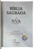 Bíblia Sagrada Feminina Arranjo Flores Lilás Letra Normal Capa flexível - Nva Nova Versão Almeida Atualizada