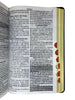Bíblia Cor Preta Letra Hipergigante Capa Semi Flexível Com Harpa e Índice Colorida Arc
