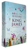 Bíblia Feminina Evangélica de Estudo King James Jardim Secreto Letra Hipergigante Capa Dura