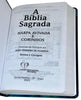 Bíblia Sagrada Slim Aslam Capa Dura Jovem Letra Comum ARC Com Harpa Avivada