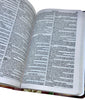 Bíblia Sagrada Feminina Slim Ele Vem Capa Dura Letra Comum ARC Com Harpa Avivada