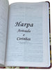 Bíblia Sagrada Feminina Slim Ele Vem Capa Dura Letra Comum ARC Com Harpa Avivada