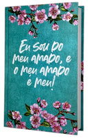 Bíblia Sagrada Feminina Capa Dura  Meu Amado Letra Gigante ARC Com Harpa Avivada