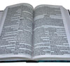 Bíblia Evangélica Leão Azul Capa Dura  Letra Gigante  ARC Com Harpa Avivada Masculina