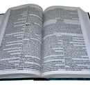 Bíblia Evangélica Leão Azul Capa Dura  Letra Gigante  ARC Com Harpa Avivada Masculina