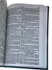 Bíblia Evangélica Leão Azul Capa Dura  Letra Gigante  ARC Com Harpa Avivada Masculina