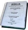 Bíblia Anote Espiral Evangélica Leão Aslam Com Índice Linguagem Arc e Espaço Para Anotações  Letra Normal