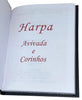 Livro Hinário Harpa Leão Preta Capa Dura Letra Tamanho Gigante Mod. 07