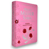 Bíblia Da Mulher Sábia Tulipa Rosa De Estudo Letra Hipergigante Capa Flexível Com Harpa Feminina Arc