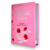 Bíblia Da Mulher Sábia Tulipa Rosa De Estudo Letra Hipergigante Capa Flexível Com Harpa Feminina Arc