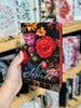Bíblia Sagrada Evangélica Letra Normal Linguagem NAA Capa Dura Flores Coloridas Feminina