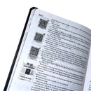 Bíblia Evangélica Capa Dura NTLH Letra Grande YouVersion Com Qr Code Cruz Menta com Índice