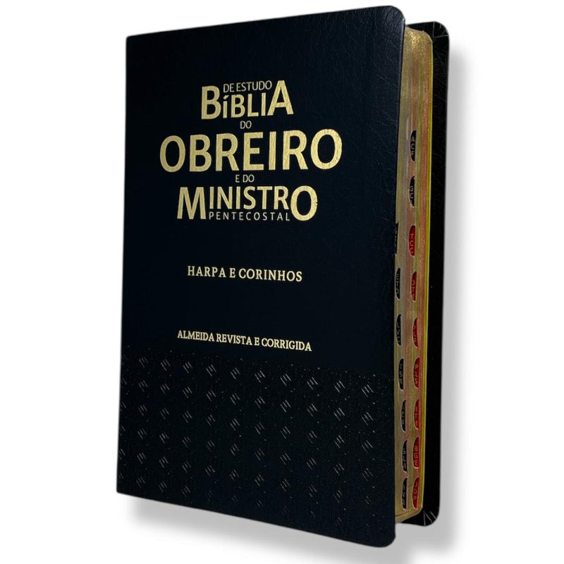 Bíblia Sagrada Para Obreiro e Ministro Pentecostal Letra Gigante Full Color Com Divisão e Estudo