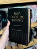 Bíblia Sagrada Para Obreiro e Ministro Pentecostal Letra Gigante Full Color Com Divisão e Estudo