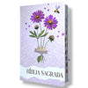 Bíblia Sagrada Capa Semiflexível Letra Gigante Promessas ARC e Índice Números 6:25 Feminina Rosa