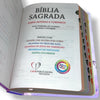 Bíblia Escolhida Por Deus Letra Gigante Capa Dura Com Harpa E Índice Feminina Arc