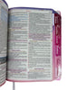Bíblia Leão Seja Forte e Corajosa Cor Branca Letra Gigante Capa Dura Com Harpa E Abas Feminina Arc