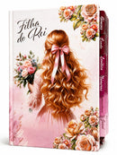 Bíblia Filha Do Rei Letra Gigante Capa Dura Com Harpa E Abas Feminina Arc