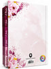 Bíblia Leão Flores Rosa Letra Gigante Capa Dura Com Harpa E Abas Coladas Feminina Arc