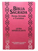 Kit Casal 2 Bíblias Evangélicas Luxo Letra Hipergigante Capa Semi Flexível Premium Arc com Harpa Para Casal