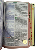 Bíblia Sagrada Letra Hipergigante PPM Capa Dura Levantado por Deus Com Índice Harpa Elástico e ARC