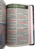 Bíblia Leão Seja Forte e Corajosa Cor Preta Letra Gigante Capa Dura Com Harpa E Abas Coladas Feminina Arc
