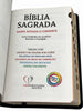 Bíblia Sagrada Evangélica Irmã do Coque Avivamento Capa Semi Flexível Letra Gigante Feminina Harpa e Índice Linguagem ARC