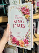 Kit 2 Bíblias Cristãs de Estudo King James Atualizada - Primavera & Imperial- Capa Dura Letra Gigante