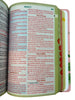 Bíblia Flor Rosa Letra Hipergigante Capa Dura Com Harpa e Índice Feminina Arc