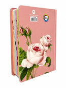 Bíblia Flor Rosa Letra Hipergigante Capa Dura Com Harpa e Índice Feminina Arc