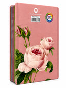 Bíblia Flor Rosa Letra Hipergigante Capa Dura Com Harpa Feminina Arc
