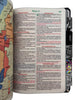 Bíblia Cristo Vive Letra Gigante Capa Flexível Com Harpa E Abas Masculina Arc