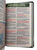 Bíblia Cristo Vive Letra Gigante Capa Flexível Com Harpa E Abas Masculina Arc