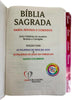 Bíblia Deus Floral Letra Gigante Capa Flexível Com Harpa E Abas Feminina Arc