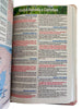 Bíblia Deus Floral Letra Gigante Capa Flexível Com Harpa E Abas Coladas Feminina Arc