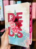 Bíblia Deus Floral Letra Gigante Capa Flexível Com Harpa e Índice Feminina Arc