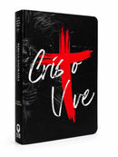 Bíblia Cristo Vive Letra Gigante Capa Flexível Com Harpa E Abas Masculina Arc