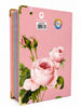Bíblia Sagrada Letra Hipergigante PPM Capa Dura Flor Rosa Feminina Com Elástico Harpa ARC