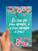 Bíblia Sagrada Feminina Capa Dura  Meu Amado Letra Gigante ARC Com Índice Lateral Harpa Avivada