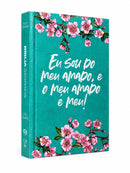 Bíblia Sagrada Feminina Capa Dura  Meu Amado Letra Gigante ARC Com Índice Lateral Harpa Avivada