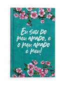Bíblia Sagrada Feminina Capa Dura  Meu Amado Letra Gigante ARC Com Índice Lateral Harpa Avivada